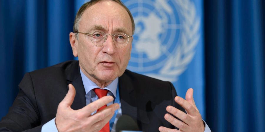 Joachim Rücker war 2015 Präsident des UN-Menschenrechtsrats.