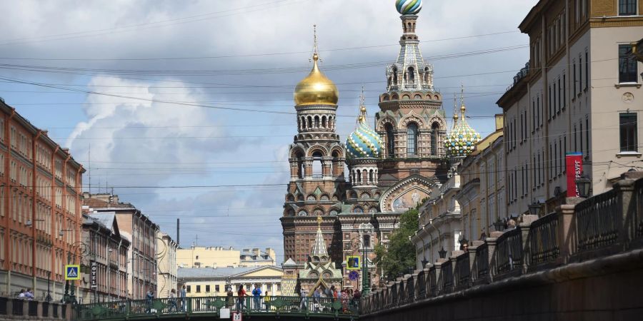 Die Auferstehungskirche in St. Petersburg.