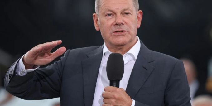 Scholz beim Bürgerdialog in Magdeburg Scholz beim Bürgerdialog in Magdeburg
