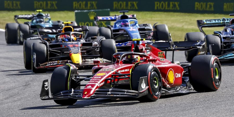 Carlos Sainz Ferrari Belgien