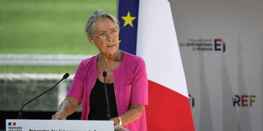 Premierministerin Elisabeth Borne