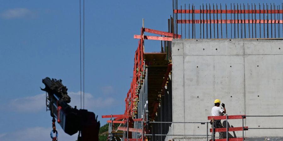 Auch das Baugewerbe klagt über den Mangel an Fachkräften.