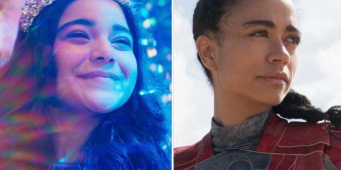 Iman Vellani als Kamala Khan in «Ms. Marvel» und Lauren Ridloff als Makkari in «Eternals». Iman Vellani als Kamala Khan in «Ms. Marvel» und Lauren Ridloff als Makkari in «Eternals».