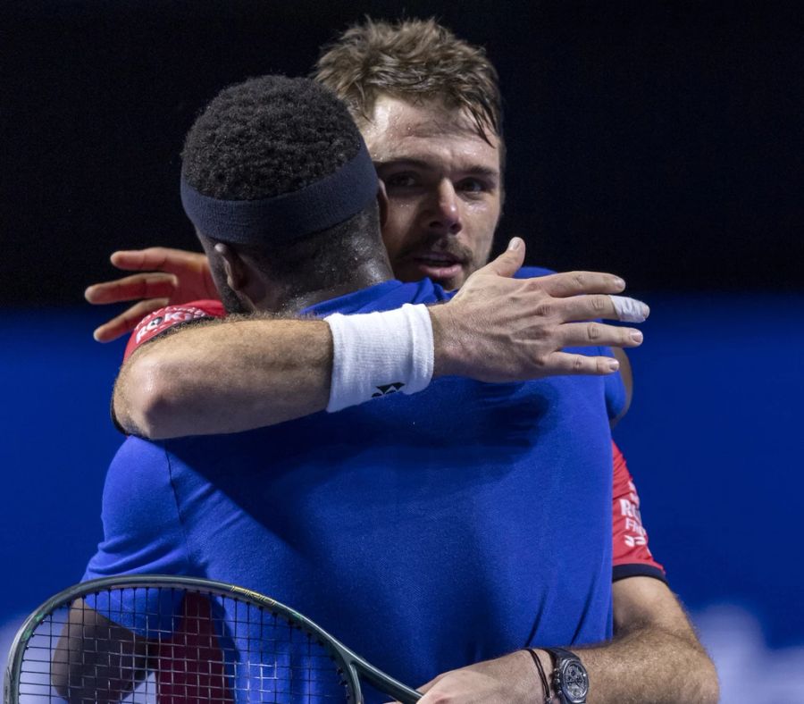 Frances Tiafoe hat auf der ATP-Tour viele Freunde. Einer davon ist seit Jahren der Schweizer Stan Wawrinka. (Archivbild)