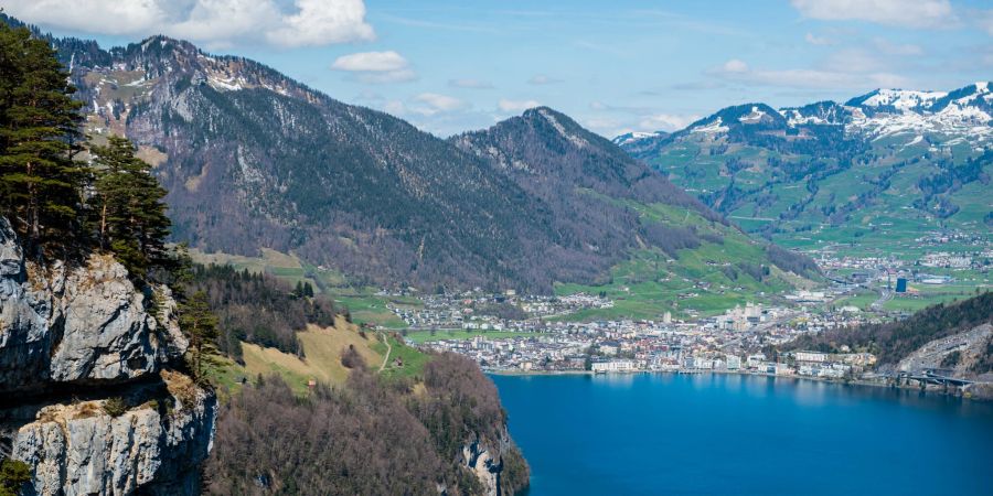 Die Gemeinde Ingenbohl im Kanton Schwyz.