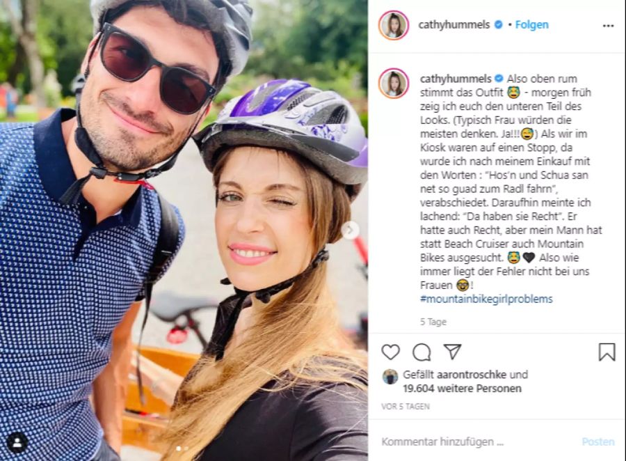 Mats Hummels und seine Cathy sind seit 2015 verheiratet.