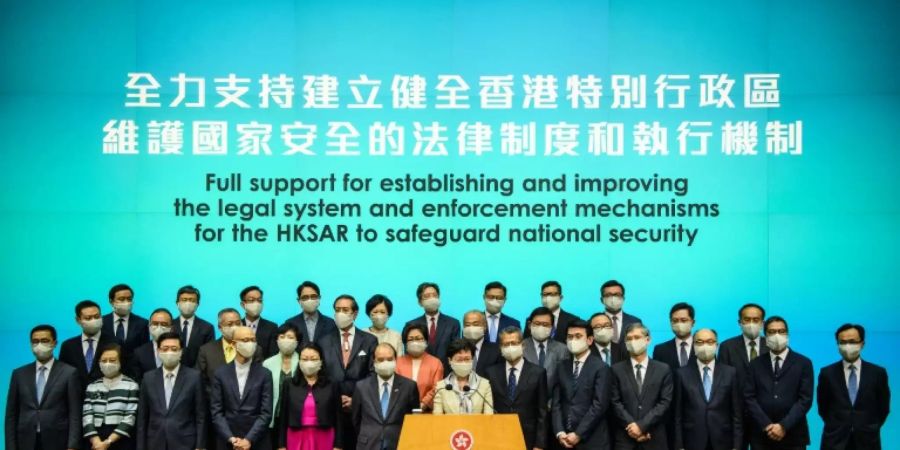 Hongkongs Regierungschefin Lam