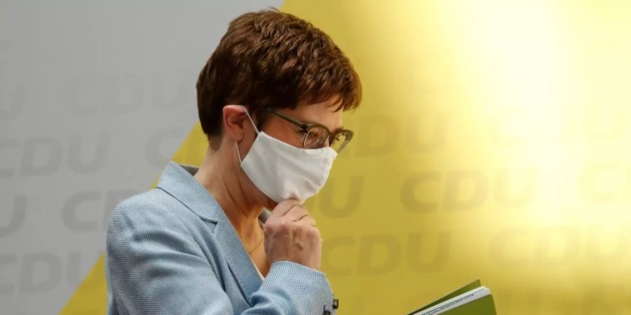 CDU-Chefin Kramp-Karrenbauer