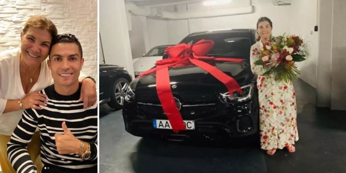 Zum Muttertag - Ronaldo beschenkt Mama mit 100’000-Euro-Auto!