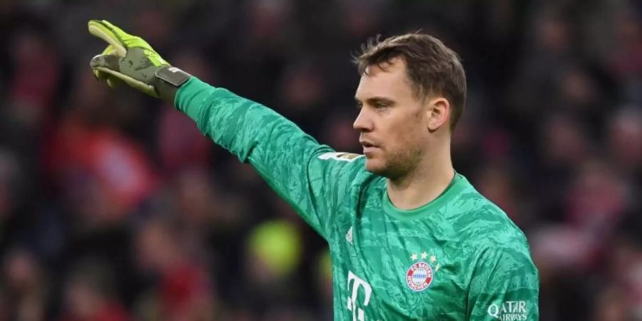 Sieht den Fussball in einer Vorbild-Rolle: Bayern-Keeper Manuel Neuer. Foto: Sven Hoppe/dpa