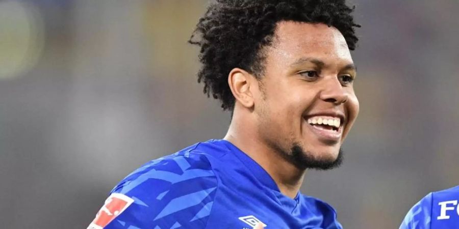 Hat selbst Rassismus erfahren: Schalkes Weston McKennie. Foto: Martin Meissner/AP-Pool/dpa