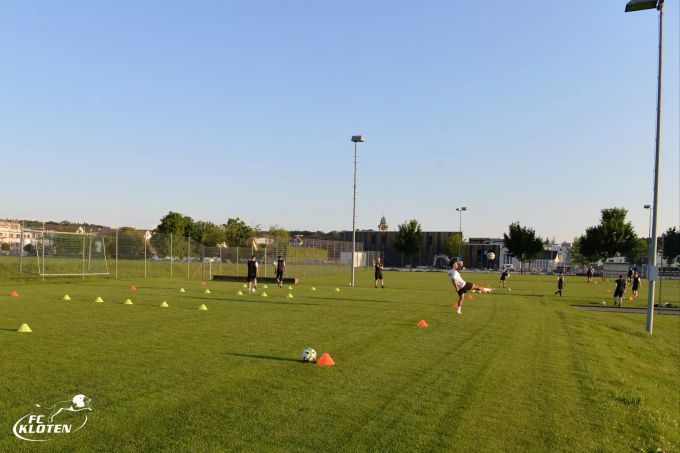 Der Verein ist froh, wieder trainieren zu dürfen. FC Kloten
