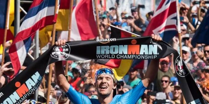 Beim Ironman 70.3 in Luxemburg ging es am Ende eng zu. Der Däne Miki Taagholt gewann. (Symbolbild) Ironman 70.3