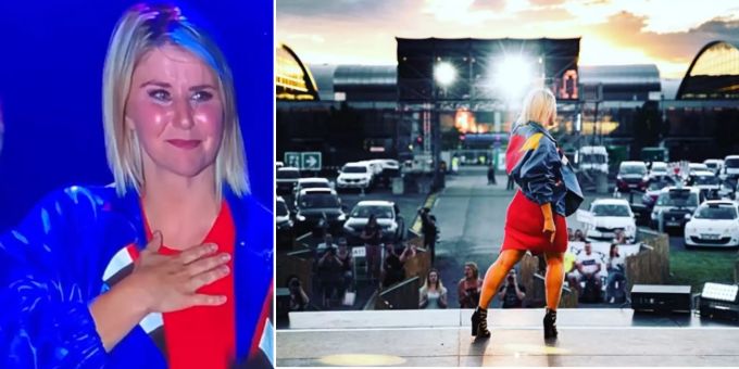 Bei Auftritt - Beatrice Egli bricht wegen Hupkonzert in Tränen aus