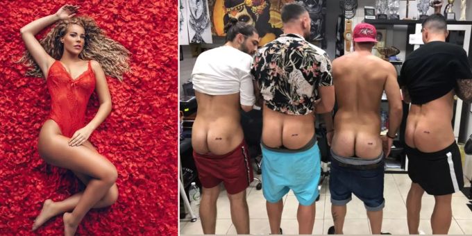 «F*** off» - Bachelorette-Kandidaten tragen jetzt Arsch-Tattoo