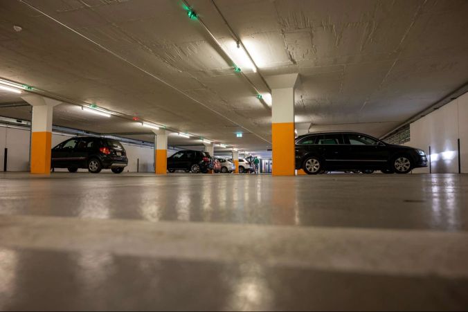 Parkhaus Fischerhaus um 12:42 Uhr.