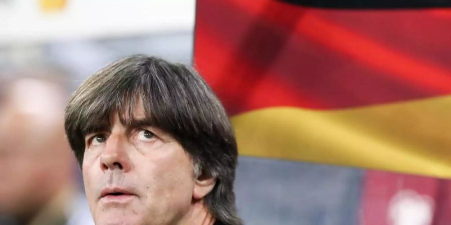 Bundestrainer Joachim Löw testet seine DFB-Elf gegen die Türkei und Tschechien. Foto: Christian Charisius/dpa