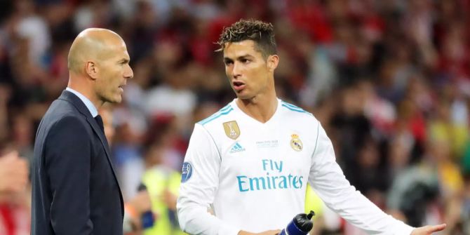 Zinédine Zidane Cristiano Ronaldo