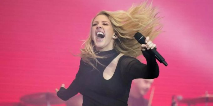 Die britische Sängerin Ellie Goulding beim V Festival in Weston Park 2017. Foto: Aaron Chown/PA Wire/dpa ELlie