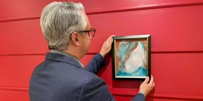Auf Anhieb - Gemälde von David Bowie übertrifft bei Auktion Schätzwert
