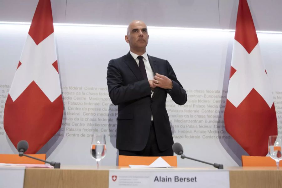 Alain Berset Coronavirus