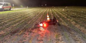 Wädenswil ZH - Selbstunfall fordert schwer verletzten Motorradlenker