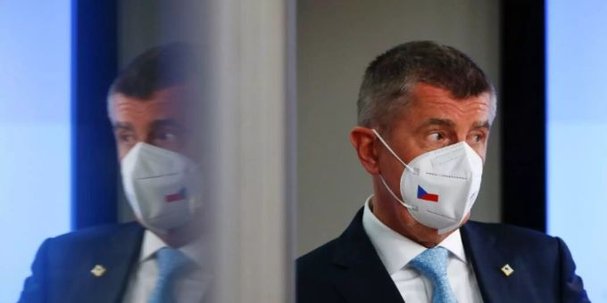 Der tschechische Ministerpräsident Andrej Babis Der tschechische Ministerpräsident Andrej Babis