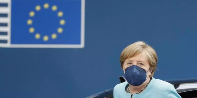 «In der damaligen Situation waren sie wahrscheinlich unumgänglich»: Angela Merkel. Foto: Johanna Geron/Reuters/AP/dpa «In der damaligen Situation waren sie wahrscheinlich unumgänglich»: Angela Merkel. Foto: Johanna Geron/Reuters/AP/dpa