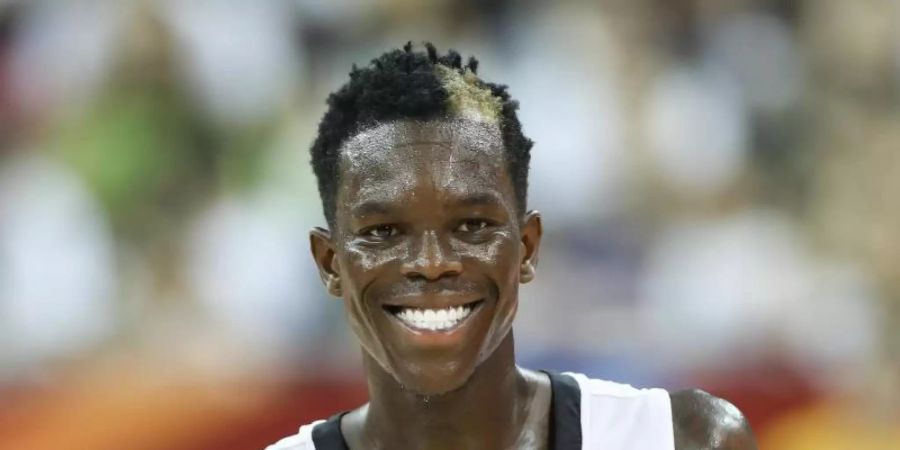 Steht im deutschen Aufgebot für die Olympia-Qualifikation: NBA-Star Dennis Schröder. Foto: Ding Ting/XinHua/dpa
