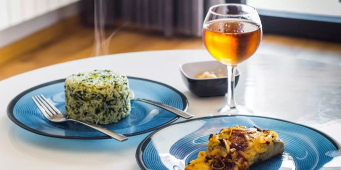 Georgien hat eine ausgesprochen gute Küche. Essen und Trinken