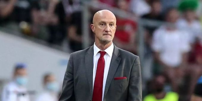 Trifft mit Ungarn bei der EM auf die DFB-Elf: Trainer Marco Rossi. Foto: Trenka Atilla/PA Wire/dpa Trifft mit Ungarn bei der EM auf die DFB-Elf: Trainer Marco Rossi. Foto: Trenka Atilla/PA Wire/dpa