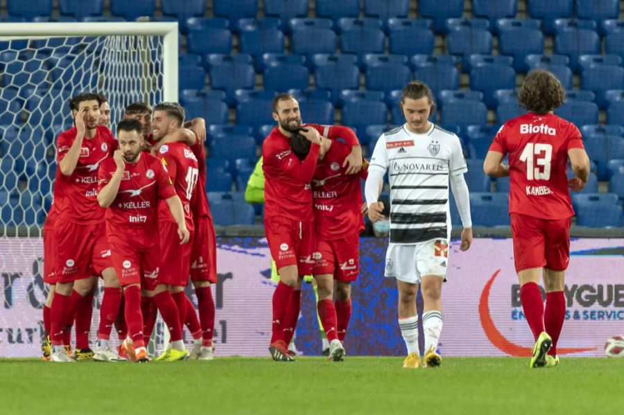 Der FC Basel bricht ein – Winterthur gewinnt letztlich mit 6:2.