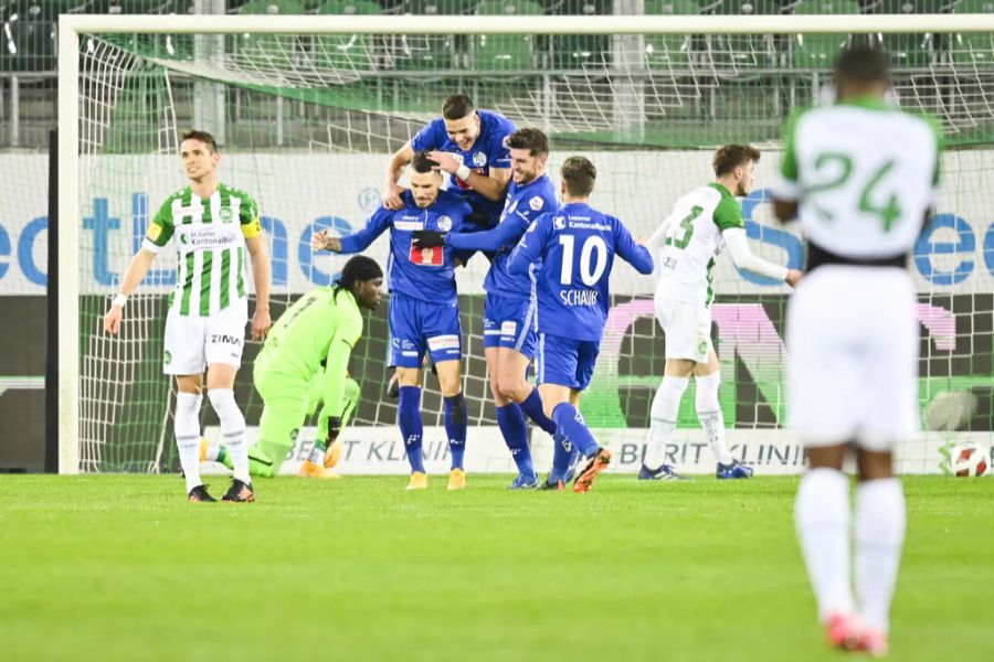 Sorgic bringt den FC Luzern nach 14 Minuten in Front.