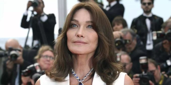 Carla Bruni-Sarkozy beim Filmfestival in Cannes. Carla Bruni Nicolas Sarkozy