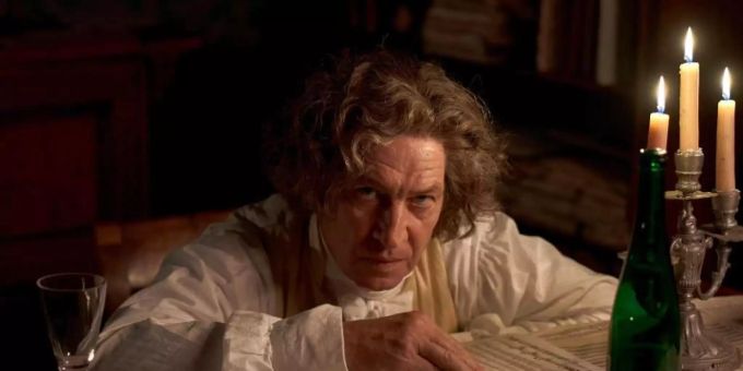 Tobias Moretti als Beethoven in einer Szene aus "Louis van Beethoven". Foto: Zuzana Panska/ARD Degeto/WDR/ORF/EIKON Media/dpa Tobias Moretti als Beethoven in einer Szene aus "Louis van Beethoven". Foto: Zuzana Panska/ARD Degeto/WDR/ORF/EIKON Media/dpa