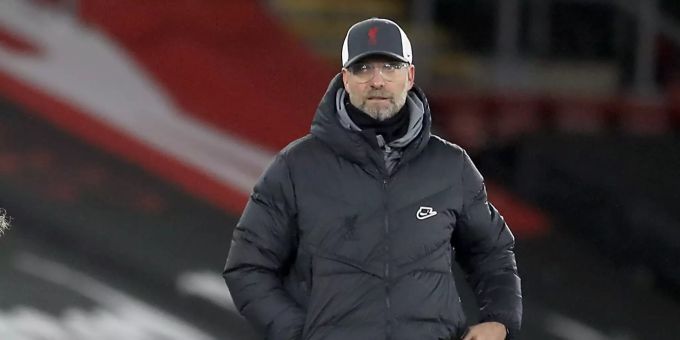 Jürgen Klopp, Trainer von Liverpool, nach dem Spiel gegen Southampton in der Premier League. Jürgen Klopp Liverpool