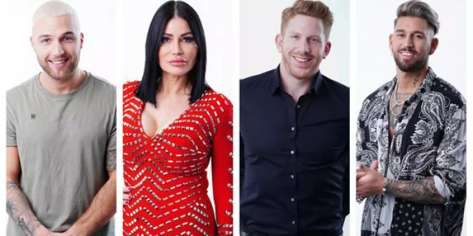 «Dschungelshow»: Die vier Finalisten. Dschungelshow
