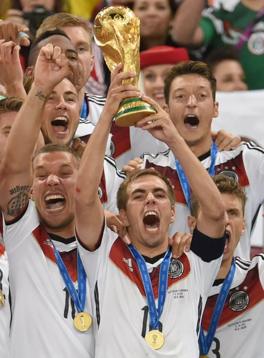 2014 wurde Özil mit Deutschland Weltmeister.