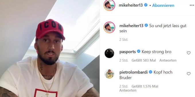 Elena Miras: Mike Heiter bezieht Stellung. Elena Miras