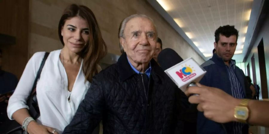 Carlos Menem im November 2018
