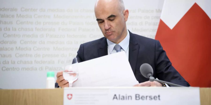 Alain Berset coronavirus