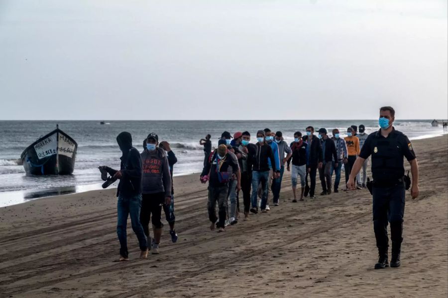 Migranten auf den Kanaren