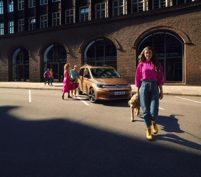 Der neue Caddy ist in den Varianten Caddy, Life und Style erhältlich VW Caddy