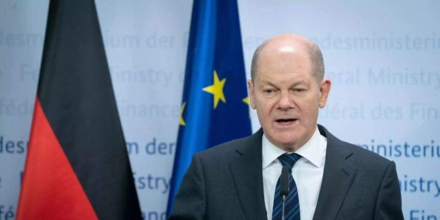 Bundesfinanzminister Scholz