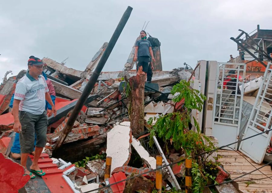 Erdbeben in Indonesien