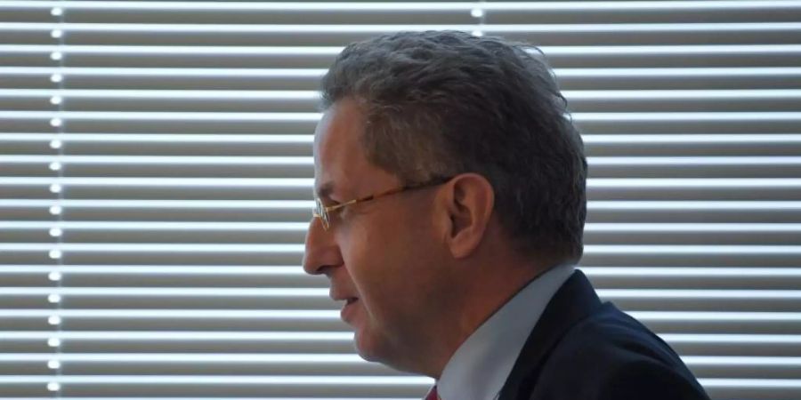 Hans-Georg Maassen: «Um Schaden von allen Beteiligten abzuwenden und einen fairen Prozess zu ermöglichen, habe ich meinen Weggang um drei Monate vorgezogen.». Foto: Patrick Pleul/dpa-Zentralbild/dpa
