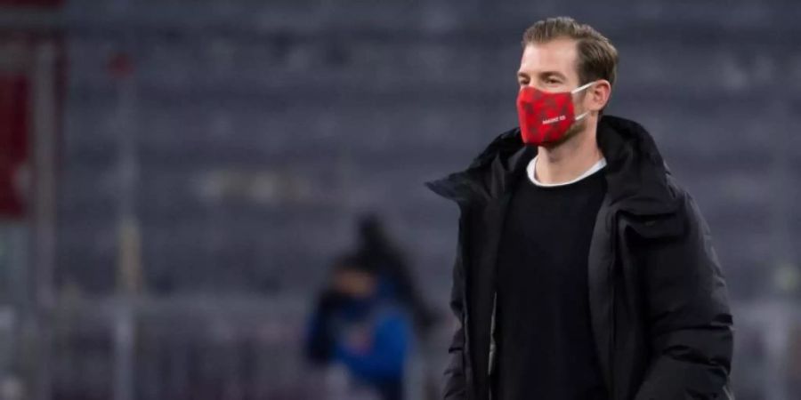«Es war für mich ganz klar, dass ich das eine Woche mache. Es hat mich geehrt, dass ich das machen durfte», sagt Interimstrainer Jan Siewert. Foto: Sven Hoppe/dpa