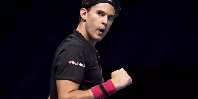 Dominic Thiem ballt die Faust nach einem gewonnenen Punkt. Rafael Nadal