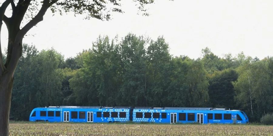 Wasserstoffzug in Niedersachsen im Testbetrieb 2018