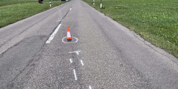 Degersheim: Selbstunfall mit Roller Degersheim: Selbstunfall mit Roller